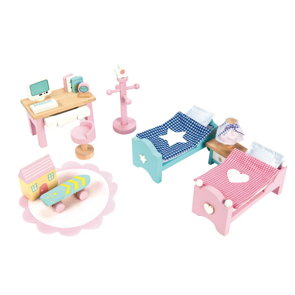Classic Doll House Children's Bedroom - The Well Appointed House