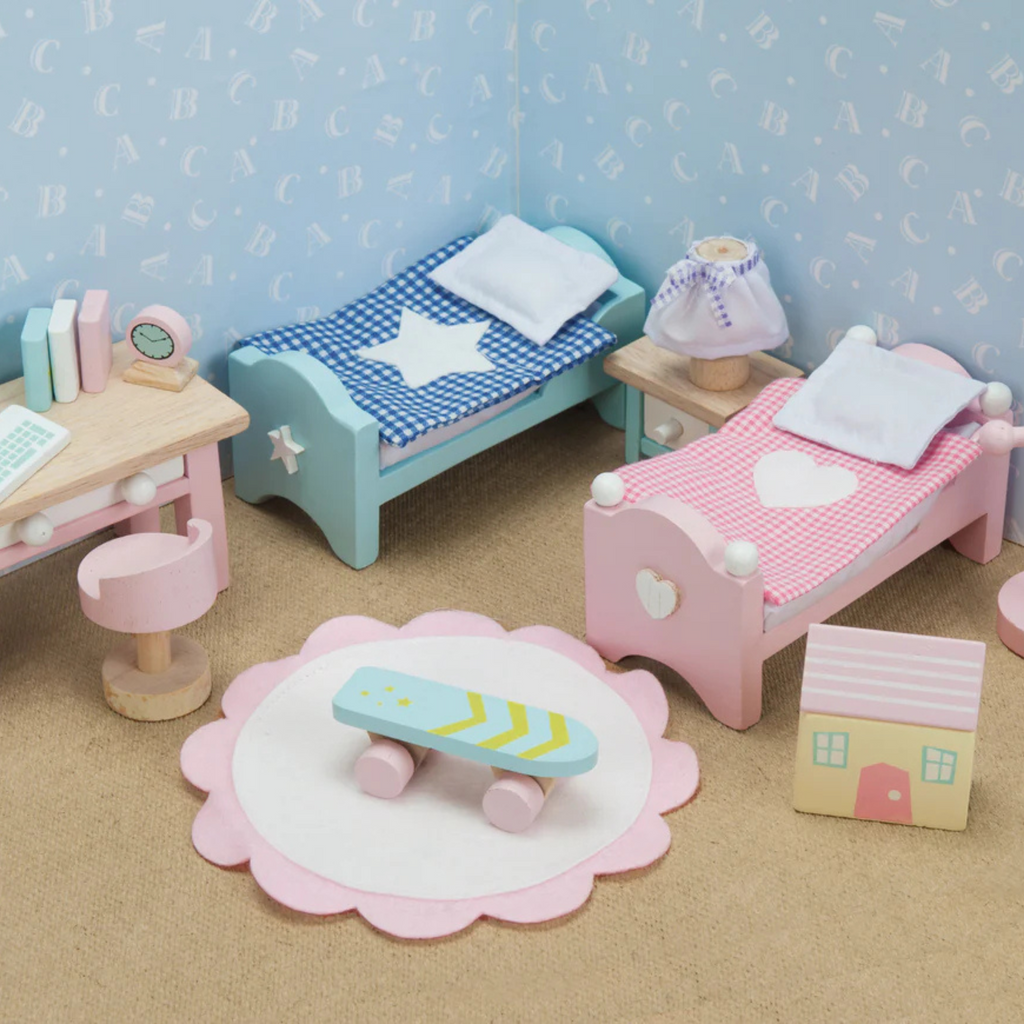 Classic Doll House Children's Bedroom - The Well Appointed House