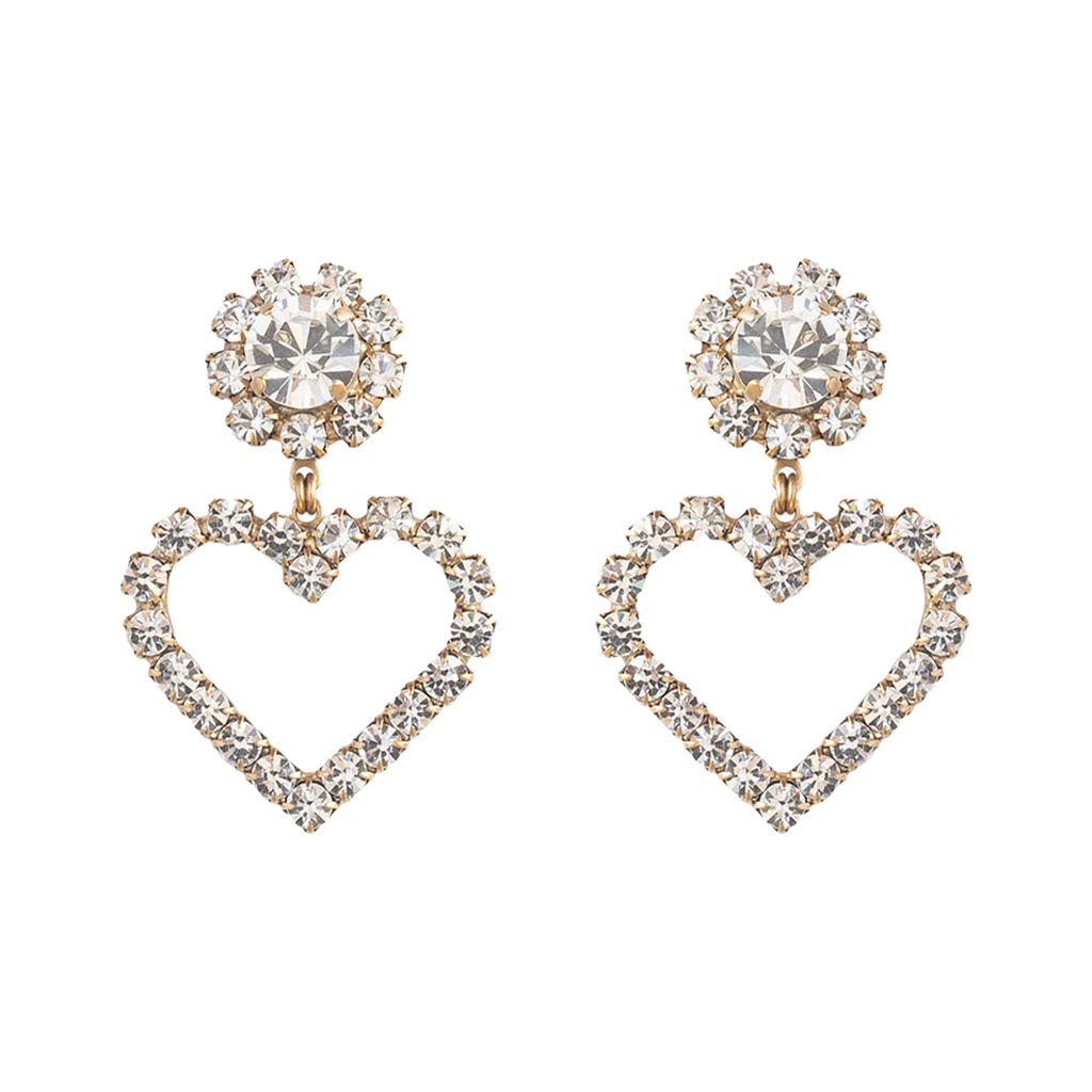 Cupid Heart Earrings - The Well Appointed House