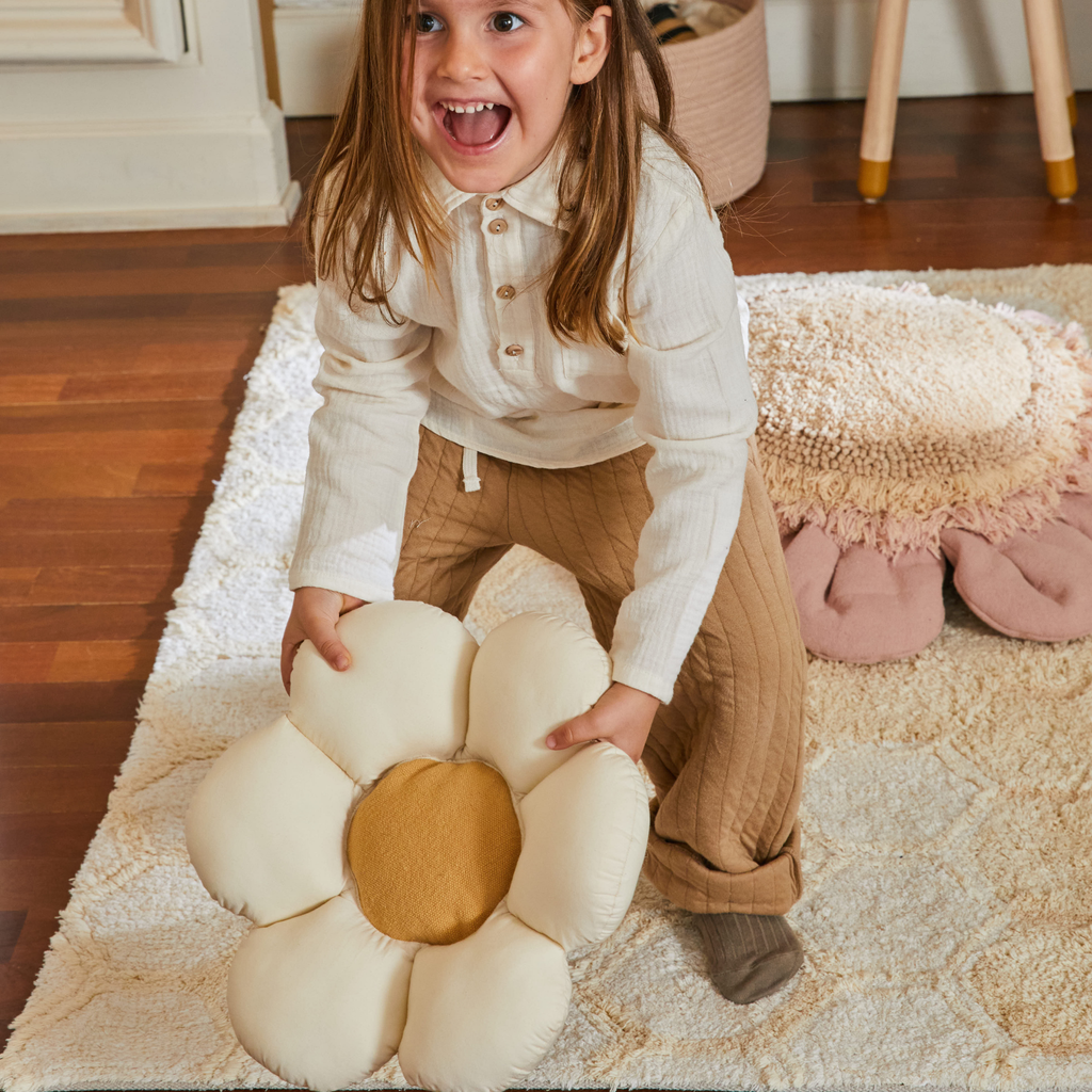 Little Daisy Cushion For Kids - The Well Appointed House