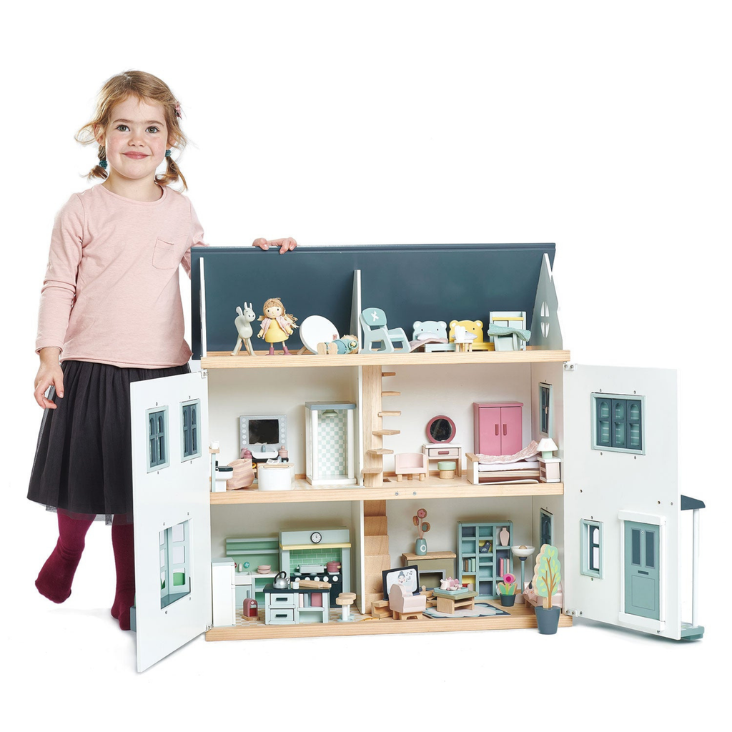 Dolls House Sitting Room Furniture Kids Toy - The Well Appointed House