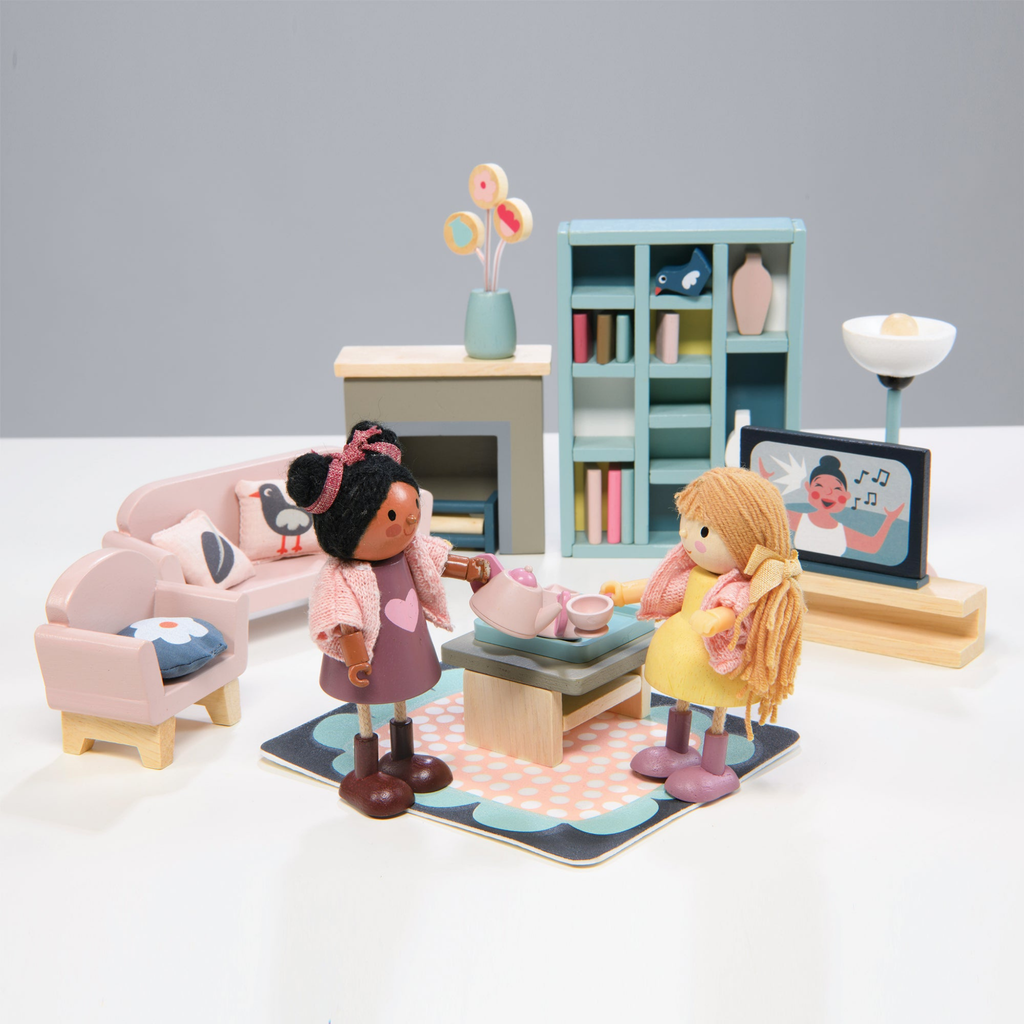 Dolls House Childrens Room Furniture Kids Toy - The Well Appointed House