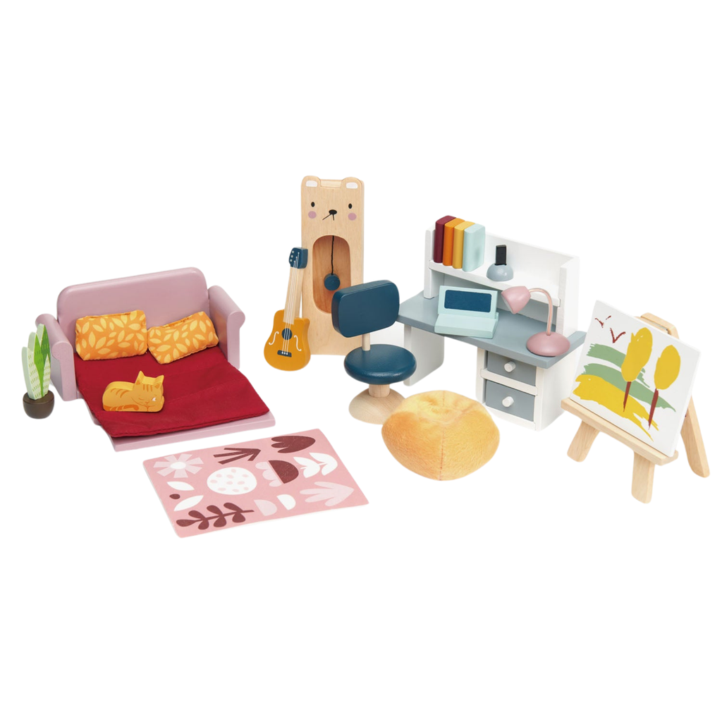 Dolls House Study Furniture Kids Toy - The Well Appointed House