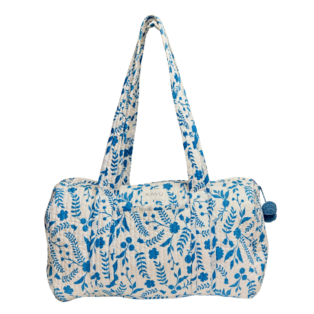 Elodie Travel Weekender Tote Bag in Blue - The Well Appointed House