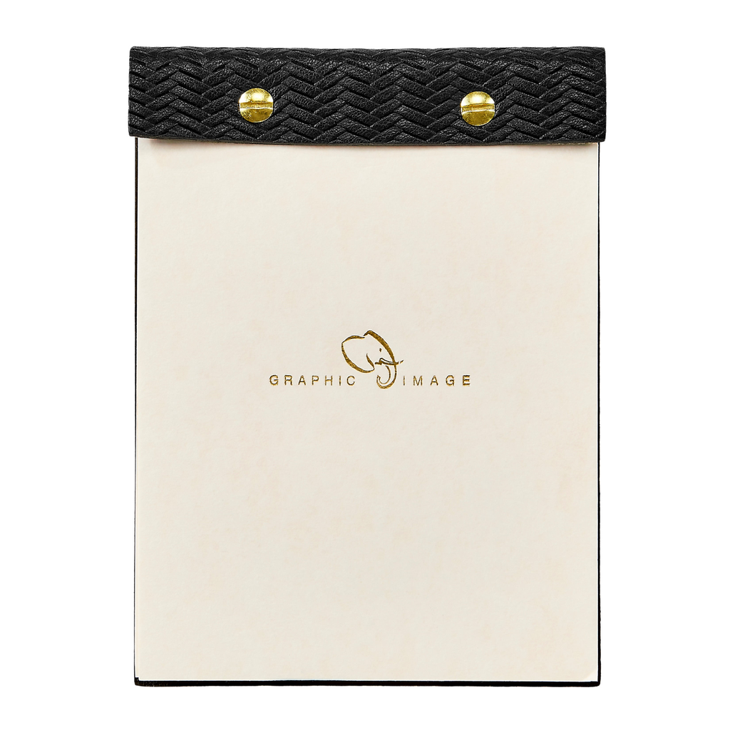 Embossed Python Leather Desk Notepad - The Well Appointed House