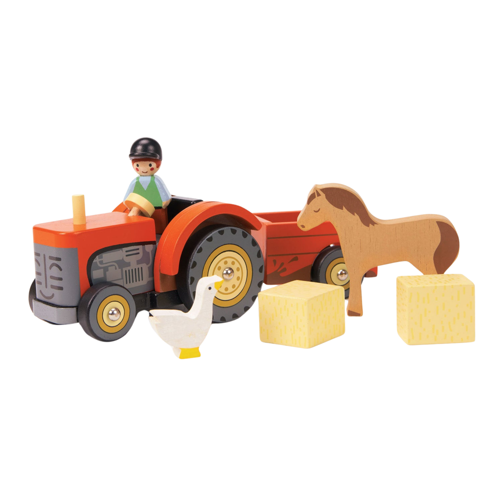 Farmyard Tractor Kids Toy - The Well Appointed House