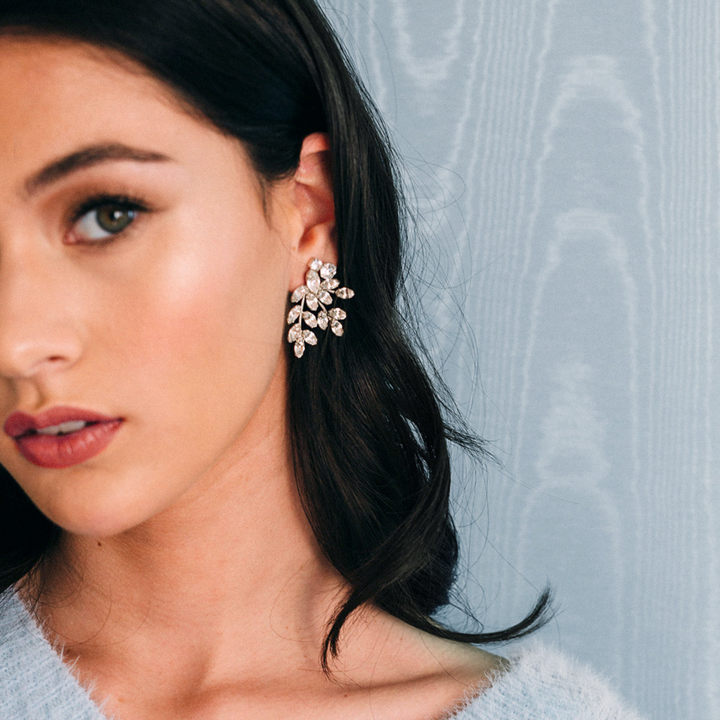 Farrow Earrings in Crystal - The Well Appointed House