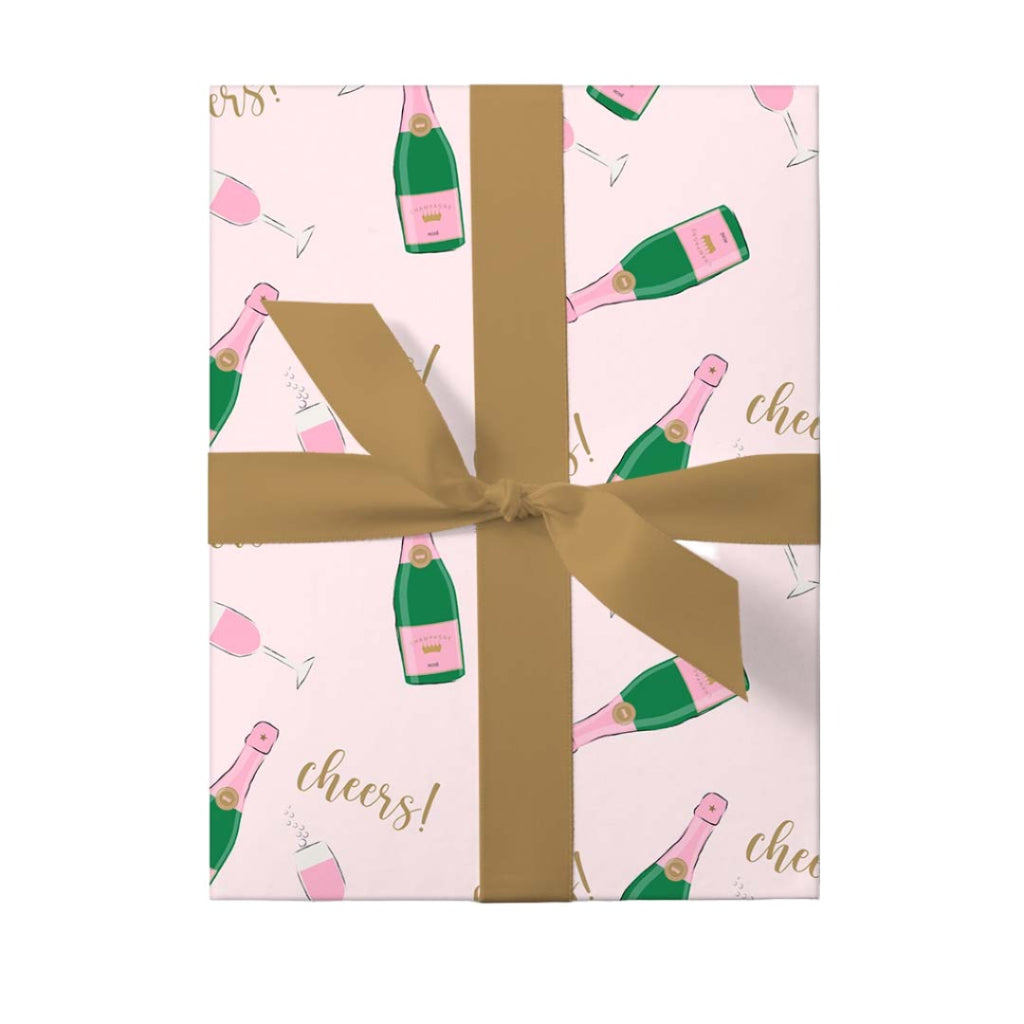 Champagne Gift Wrap - The Well Appointed House