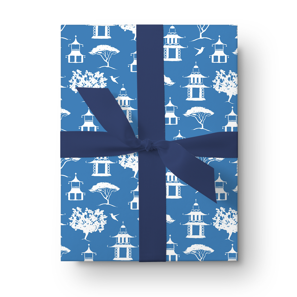 Toile Inspired Gift Wrap - THE WELL APPOINTED HOUSE