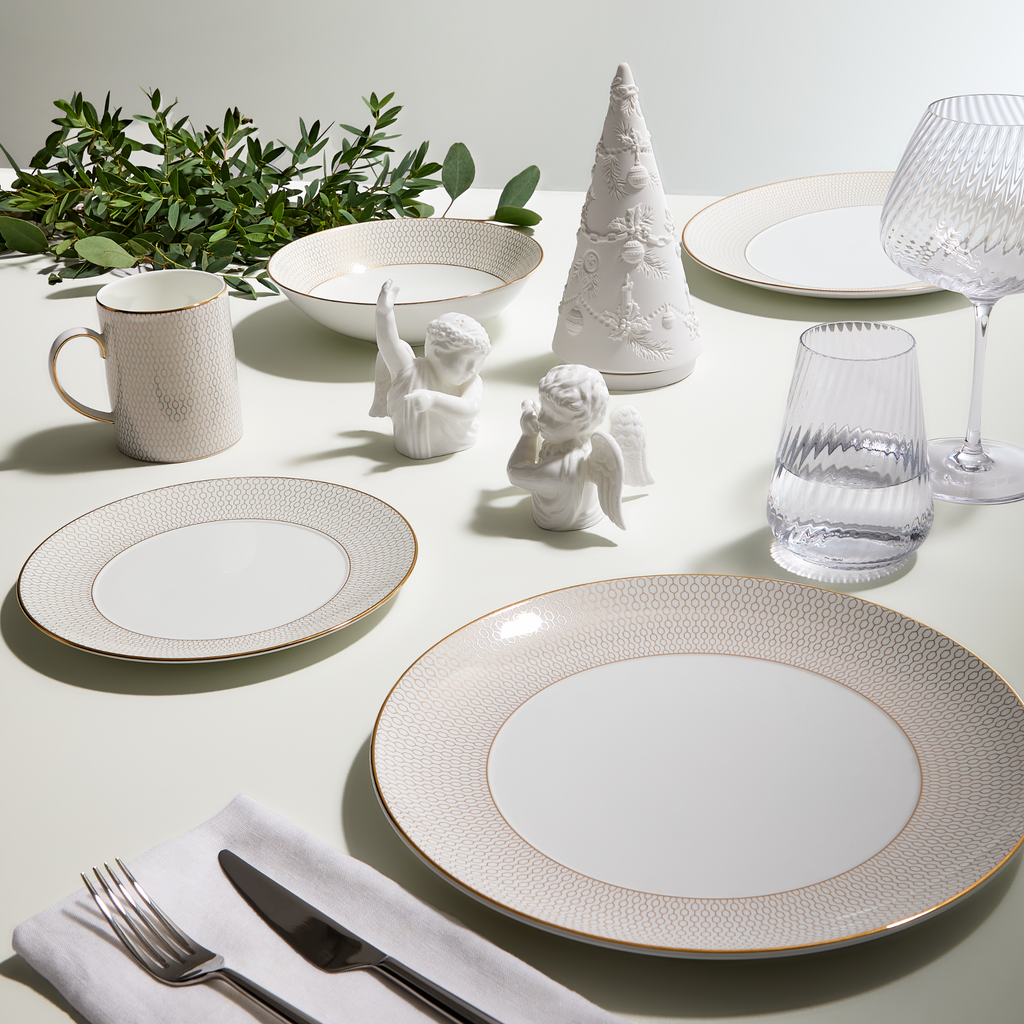 Gio Gold 4 Piece Place Setting, 4 Piece Set - The Well Appointed House