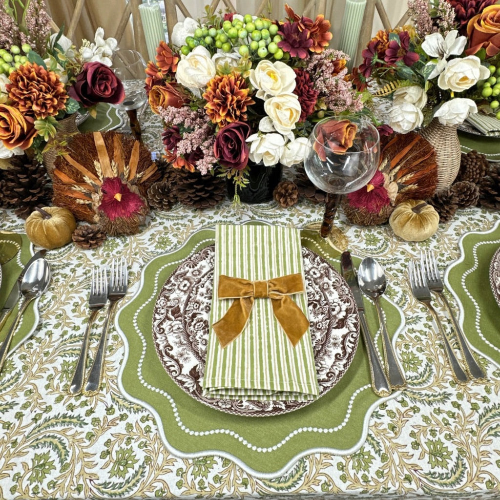 Harvest Fable Tablecloth - The Well Appointed House