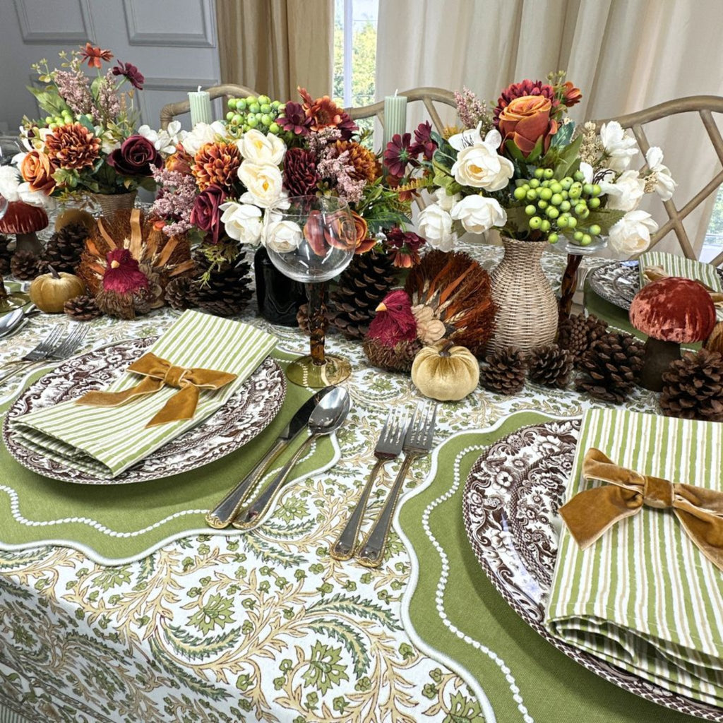 Harvest Fable Tablecloth - The Well Appointed House