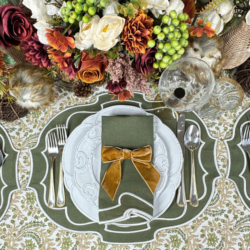 Harvest Fable Tablecloth - The Well Appointed House