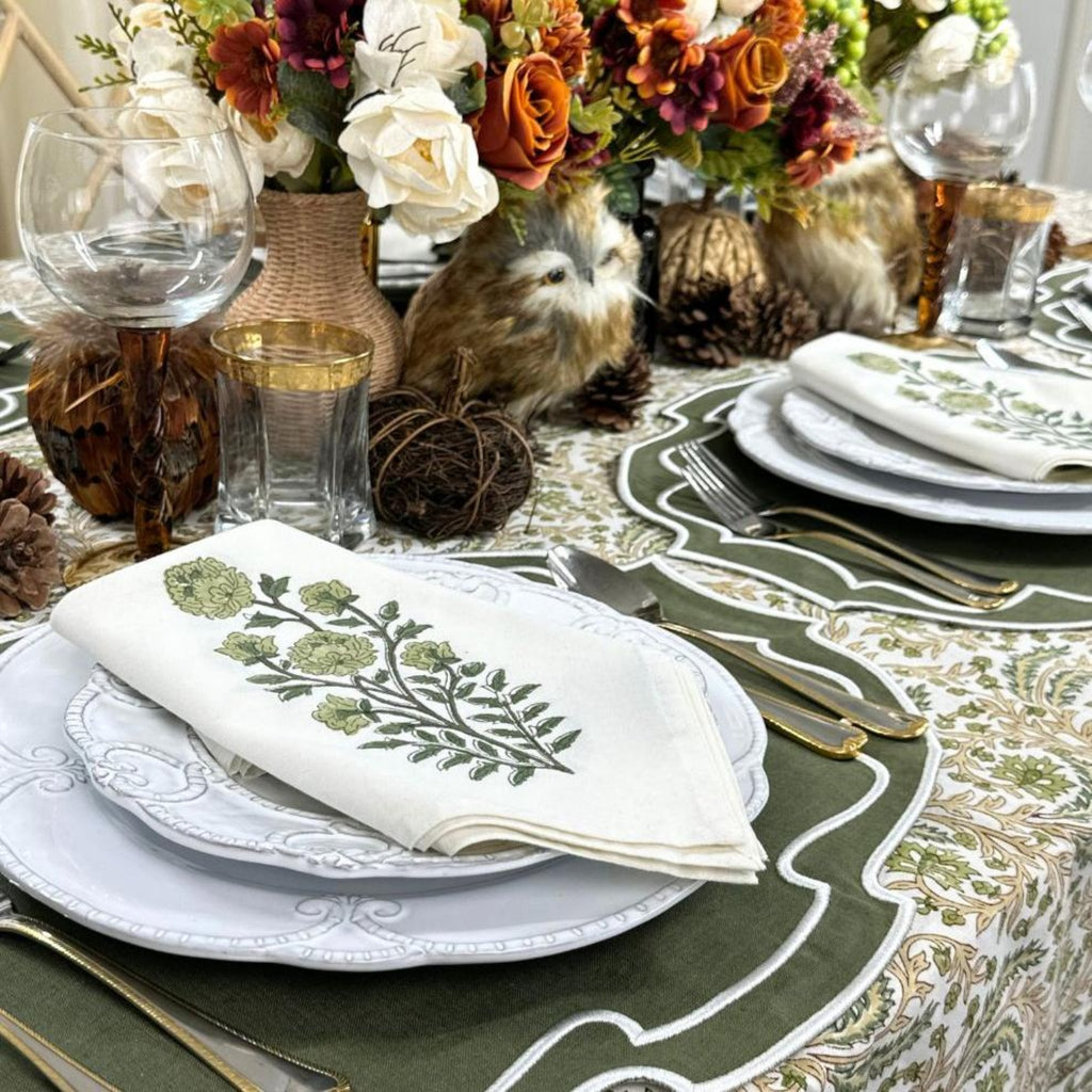 Harvest Fable Tablecloth - The Well Appointed House