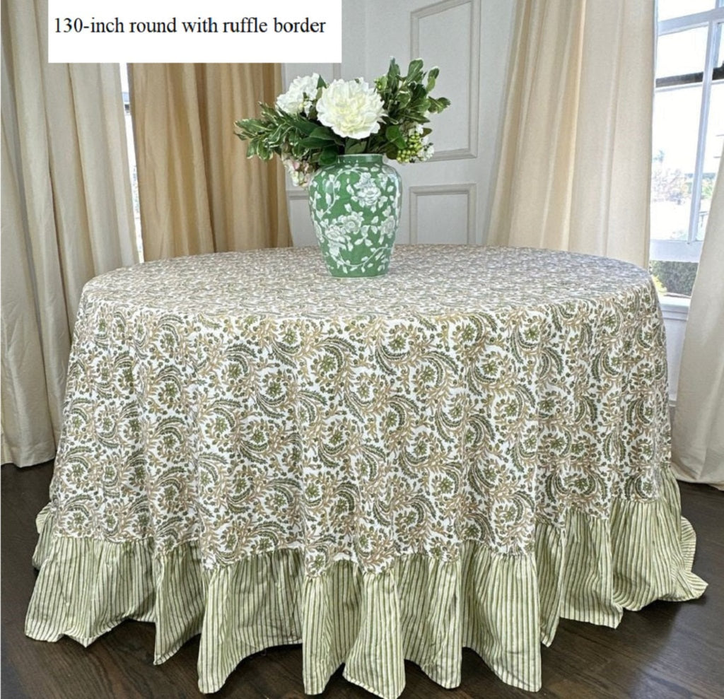 Harvest Fable Tablecloth - The Well Appointed House