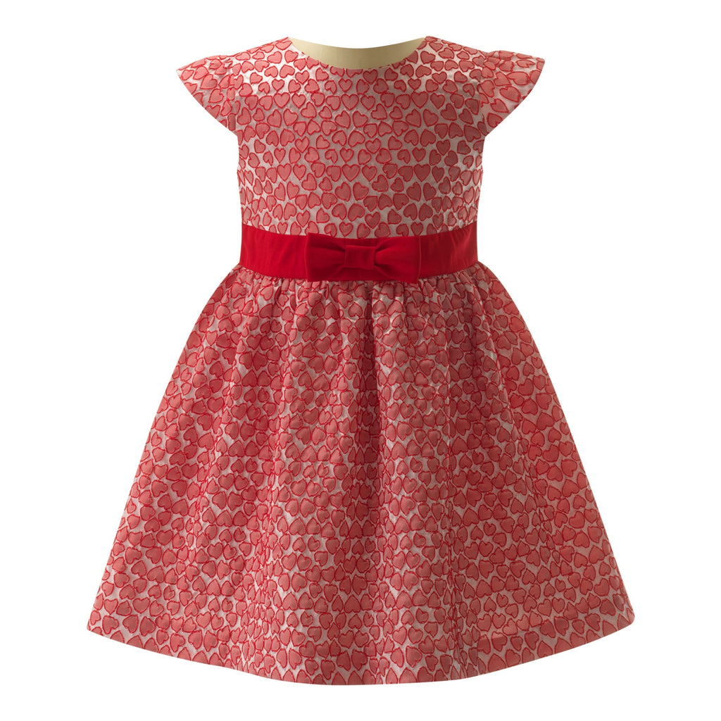 Heart Damask Dress - The Well Appointed House