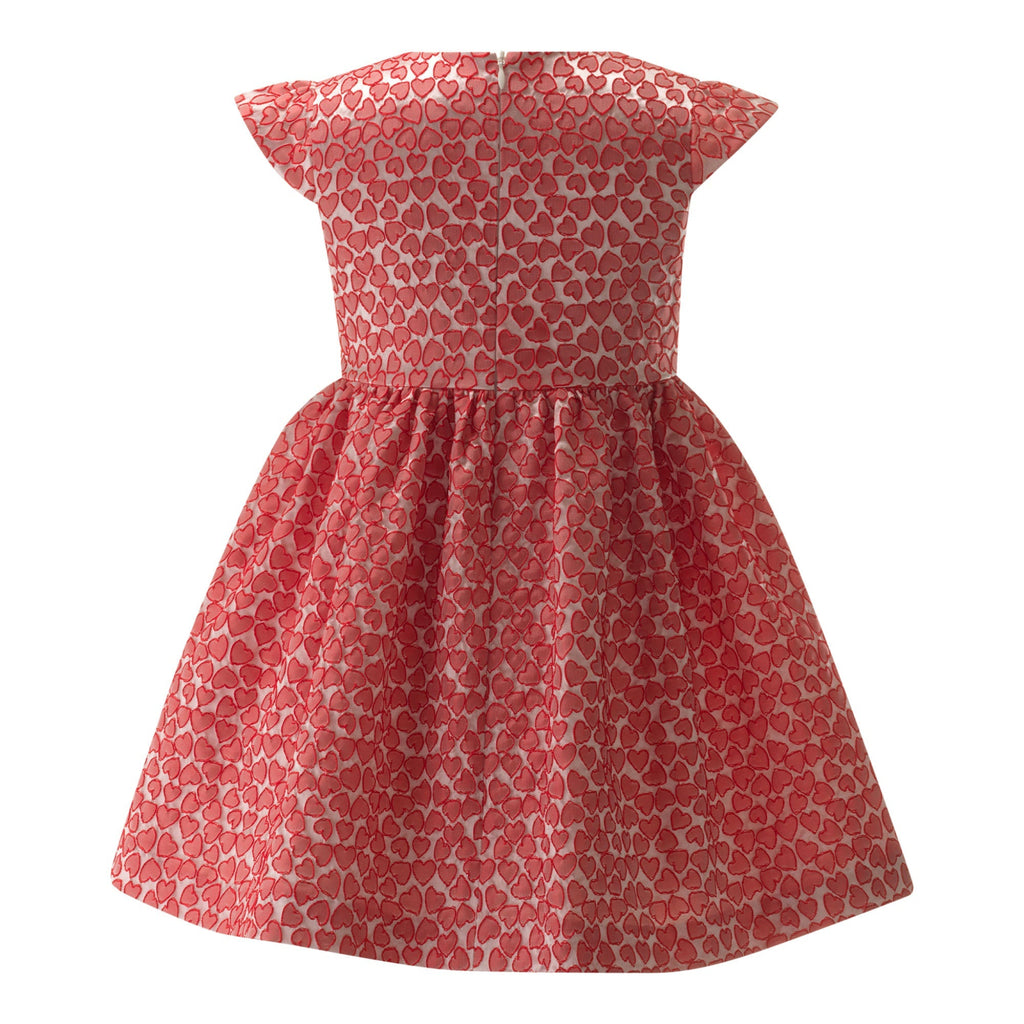 Heart Damask Dress - The Well Appointed House