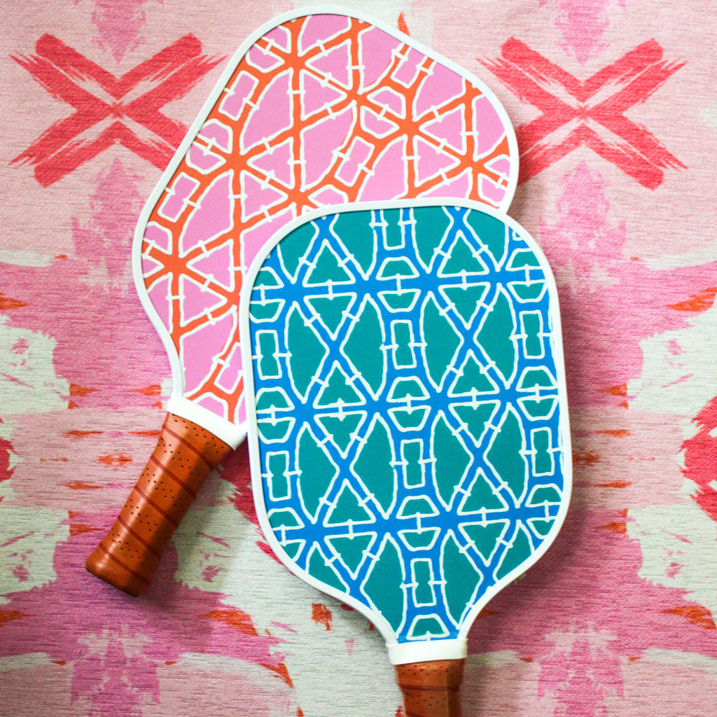 Pickleball Paddle in Bamboo Pink - The Well Appointed House