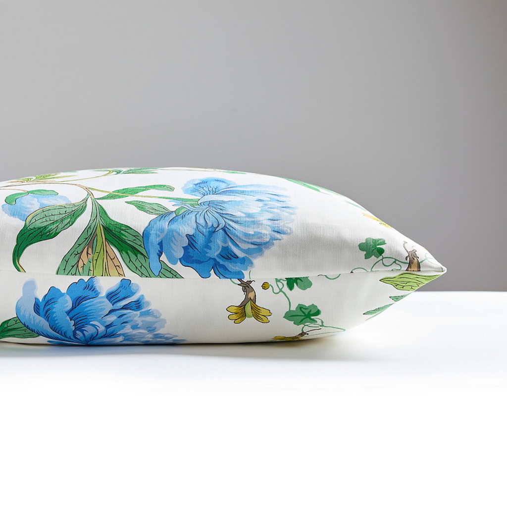 Isadora Print Pillow in Bluebonnet - THE WELL APPOINTED HOUSE