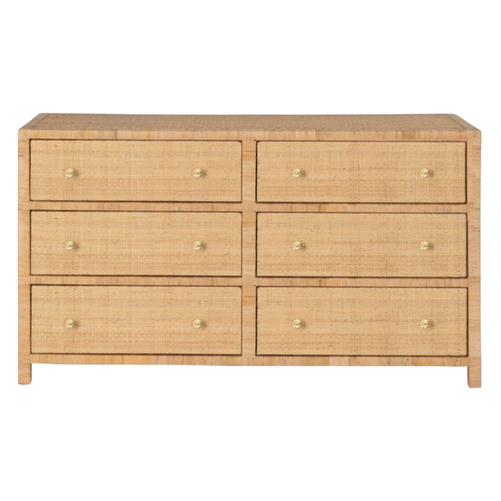 Isla Six Drawer Dresser  - The Well Appointed House