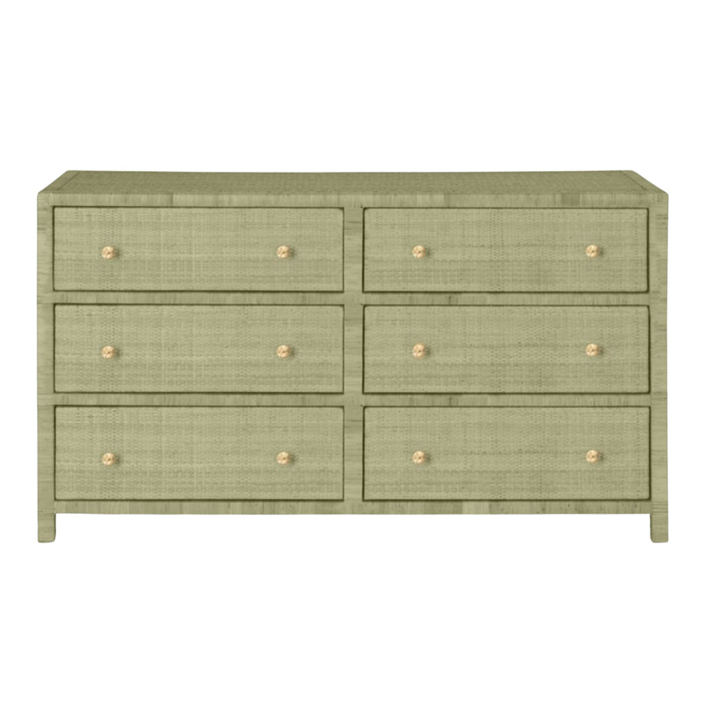 Isla Six Drawer Dresser  - The Well Appointed House