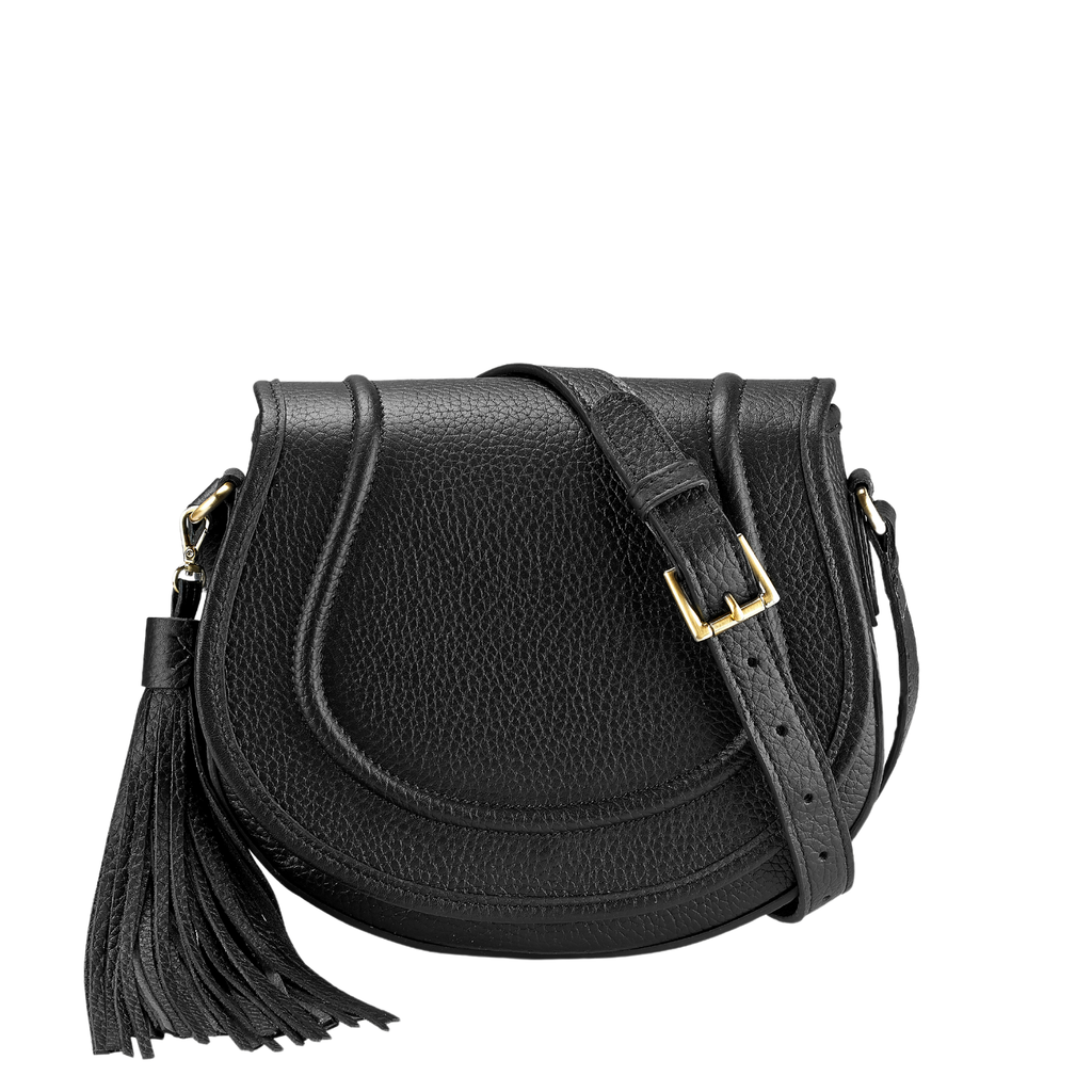 Jenni Saddle Bag with Tassel - The Well Appointed House