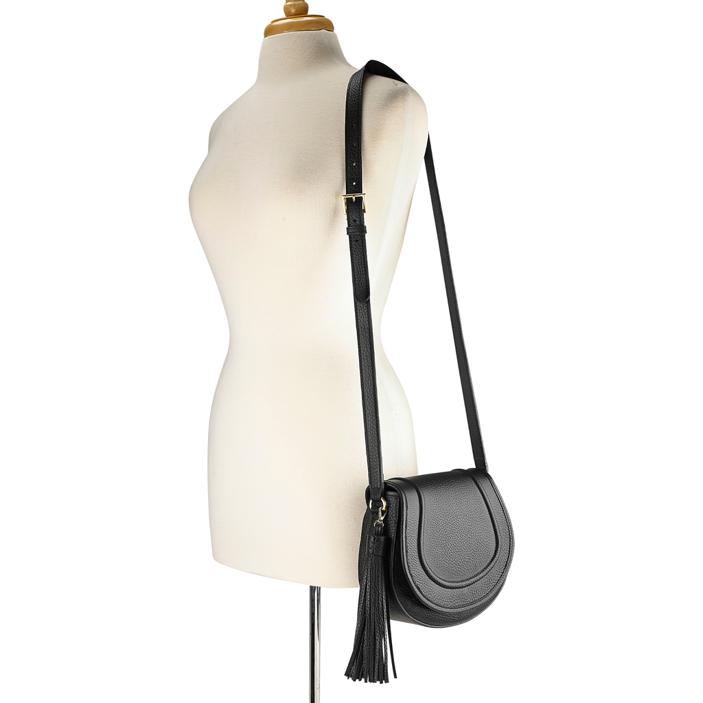 Jenni Saddle Bag with Tassel - The Well Appointed House