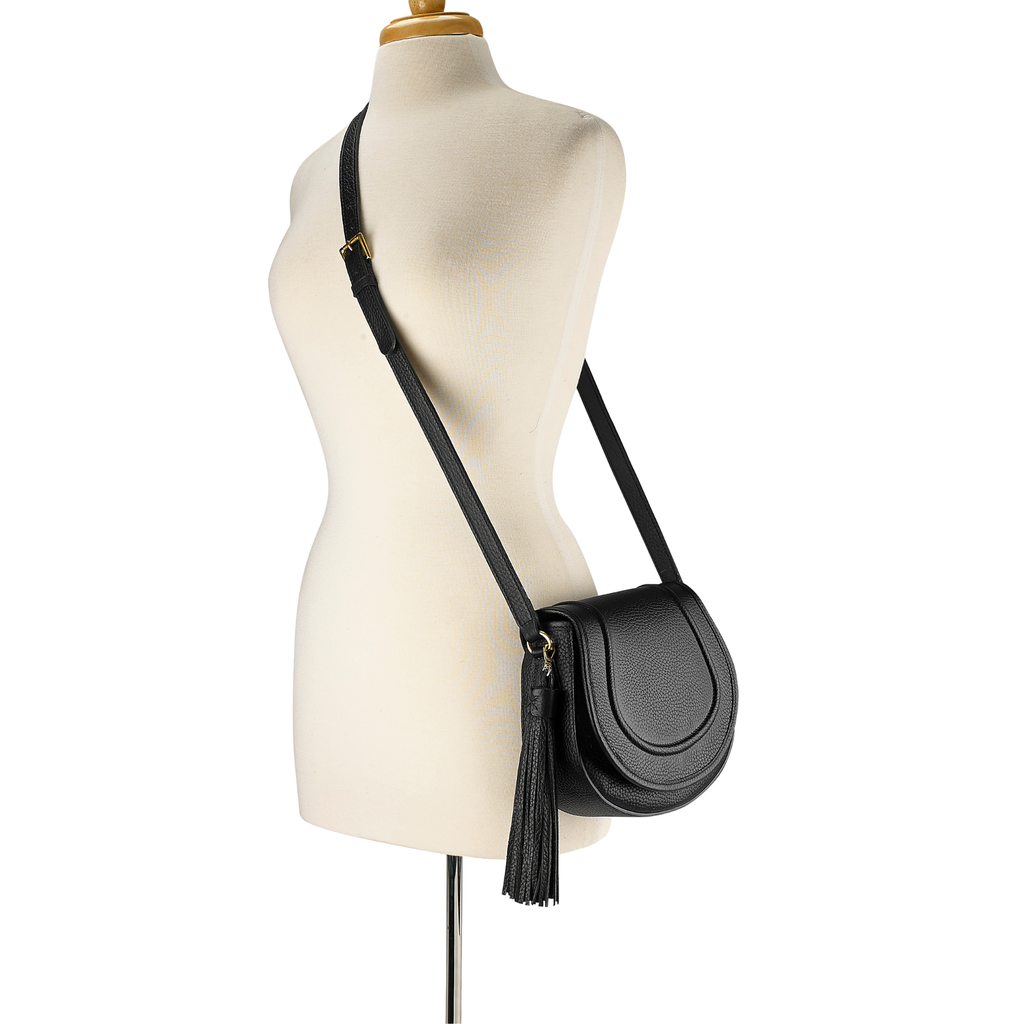 Jenni Saddle Bag with Tassel - The Well Appointed House