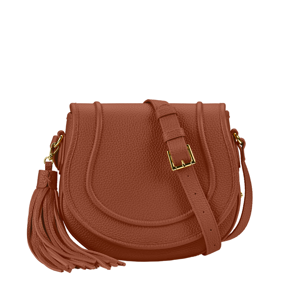 Jenni Saddle Bag with Tassel - The Well Appointed House