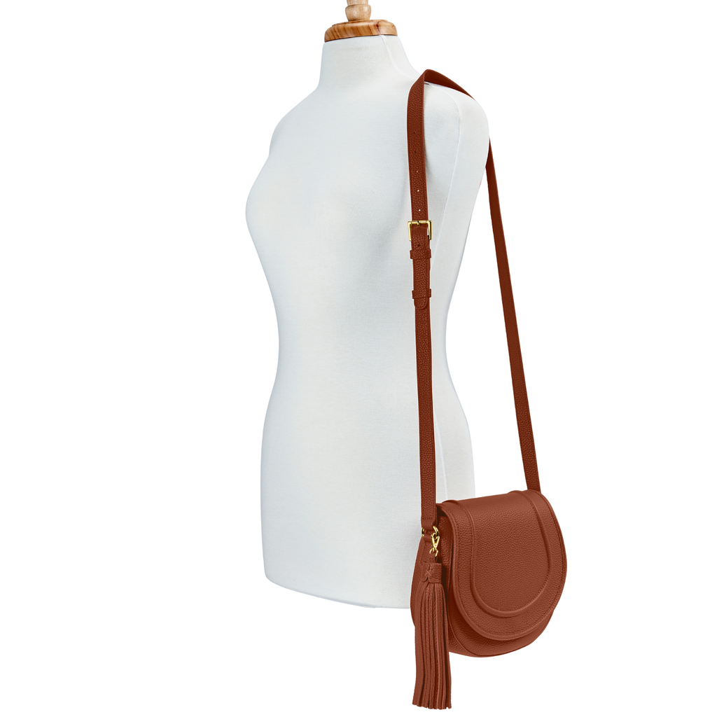 Jenni Saddle Bag with Tassel - The Well Appointed House