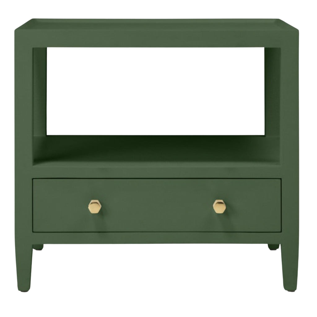 Jarin One Drawer Nightstand- Available in Multiple Finishes- The Well Appointed House