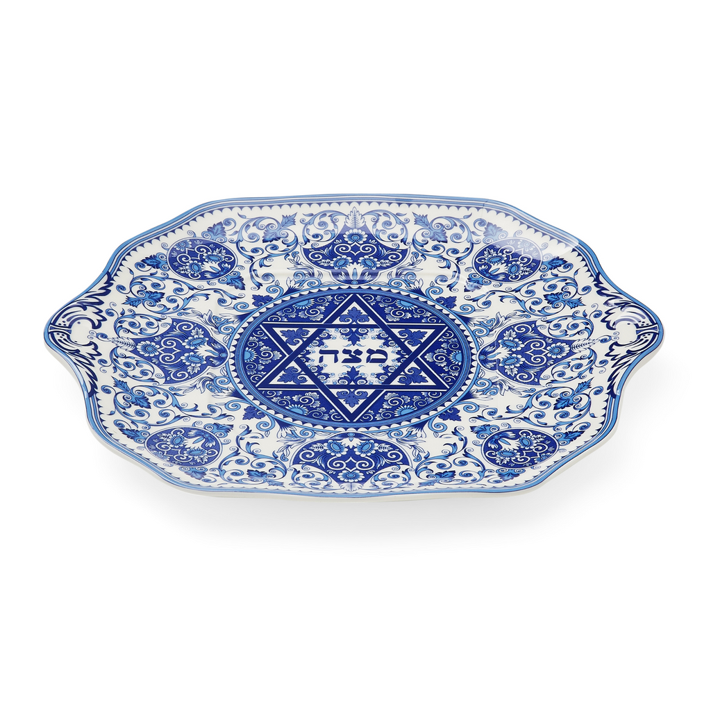 Judaica Matzoh Plate - The Well Appointed House