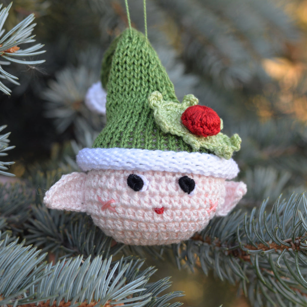 Crochet Elf Ornament - The Well Appointed House