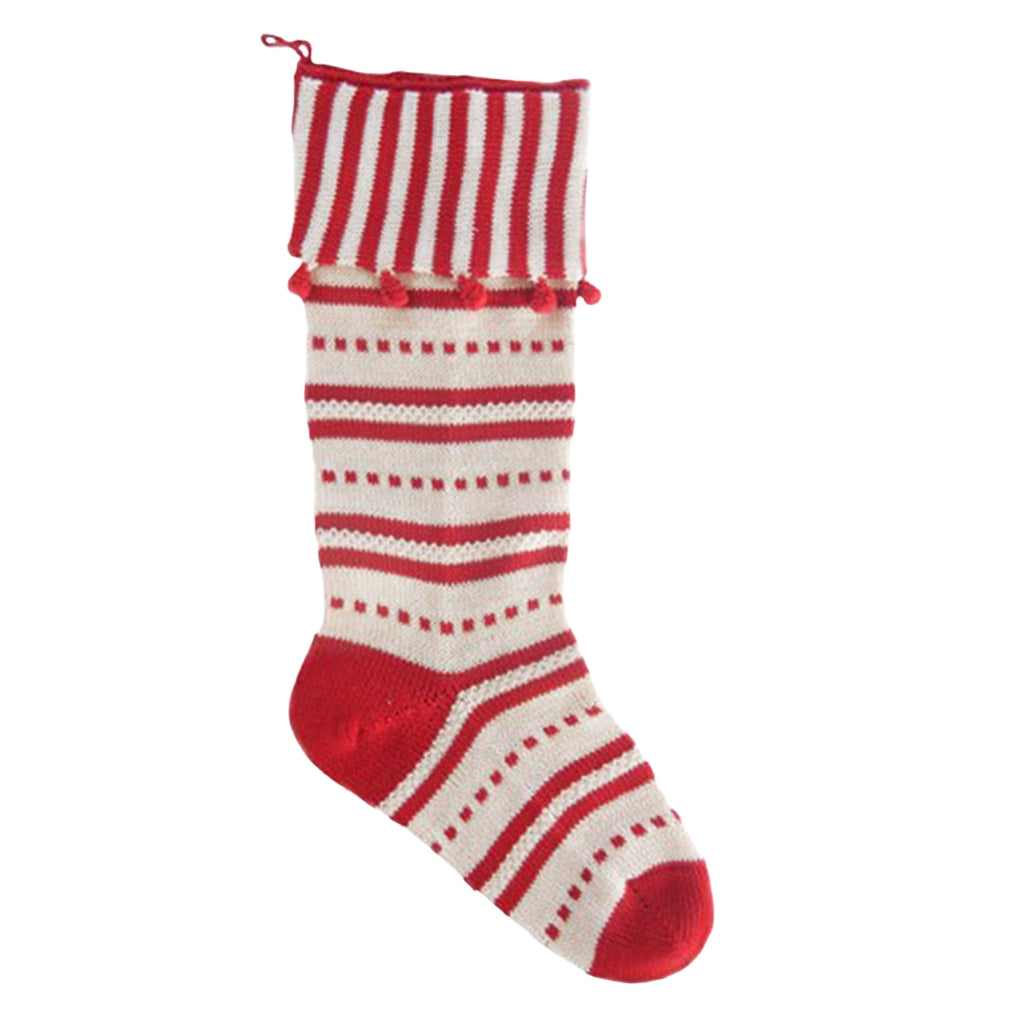 Candy Cuff Stocking - The Well Appointed House