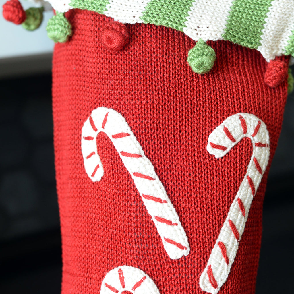 Candy Cane Stocking - The Well Appointed House