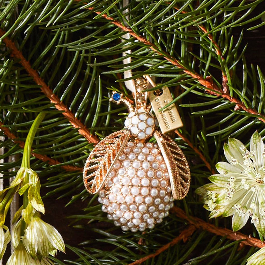 Pearl Bug Ornament - The Well Appointed House