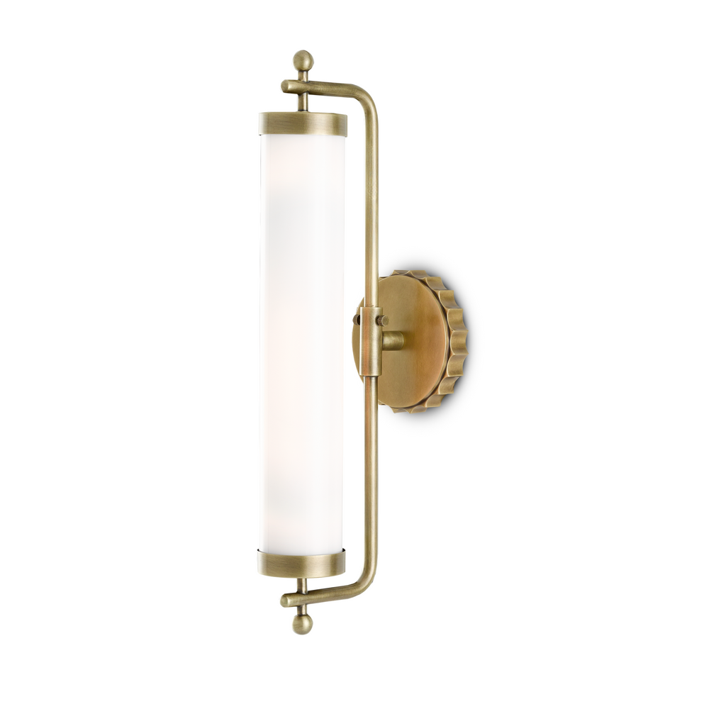 Latimer Brass Wall Sconce - The Well Appointed House