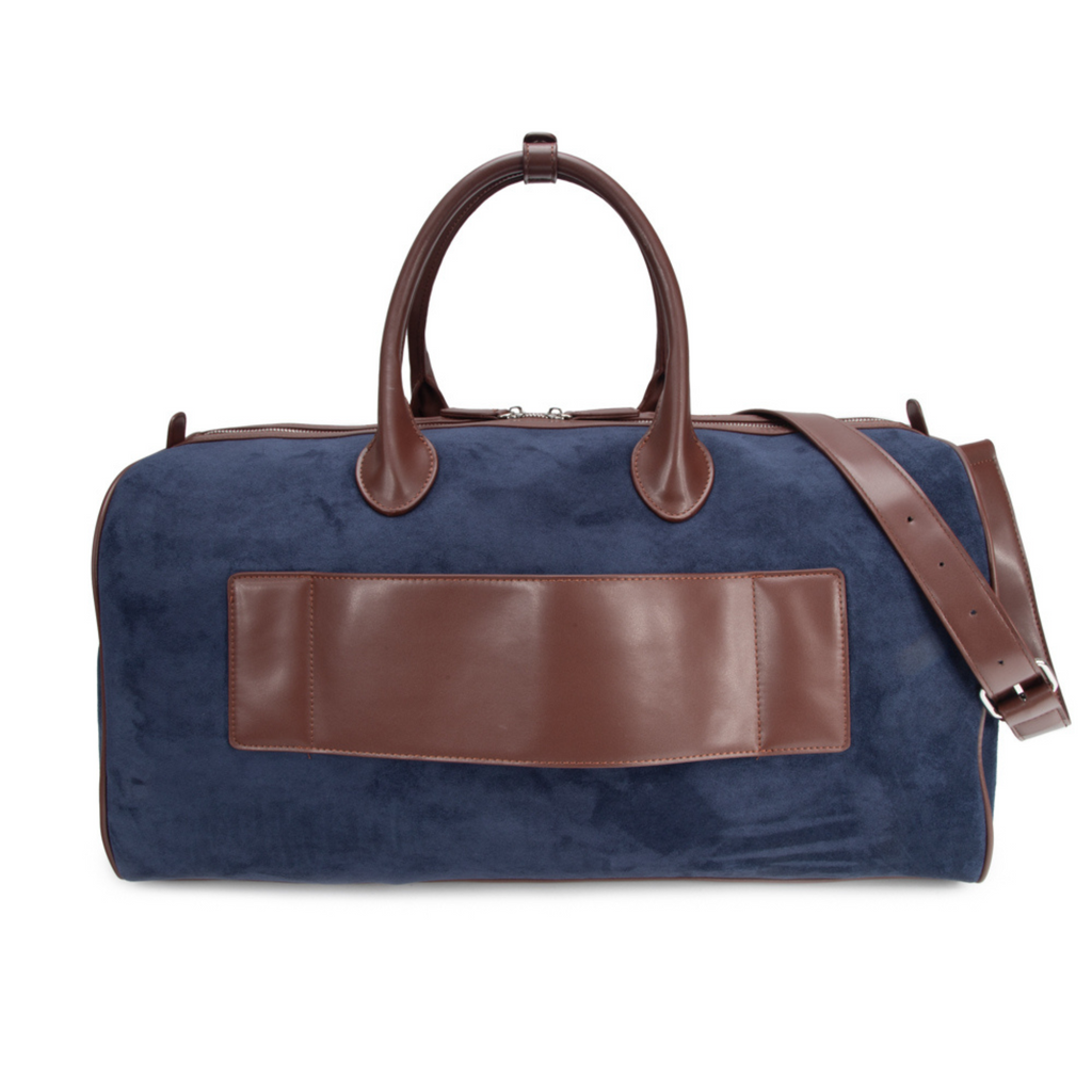 Lauren Duffel Bag in Navy - The Well Appointed House