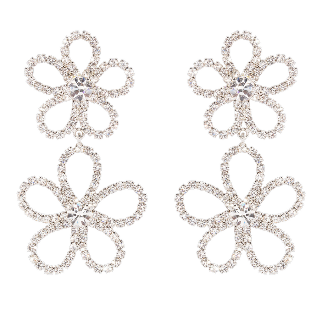 Leilani Flower Drop Earrings - The Well Appointed House