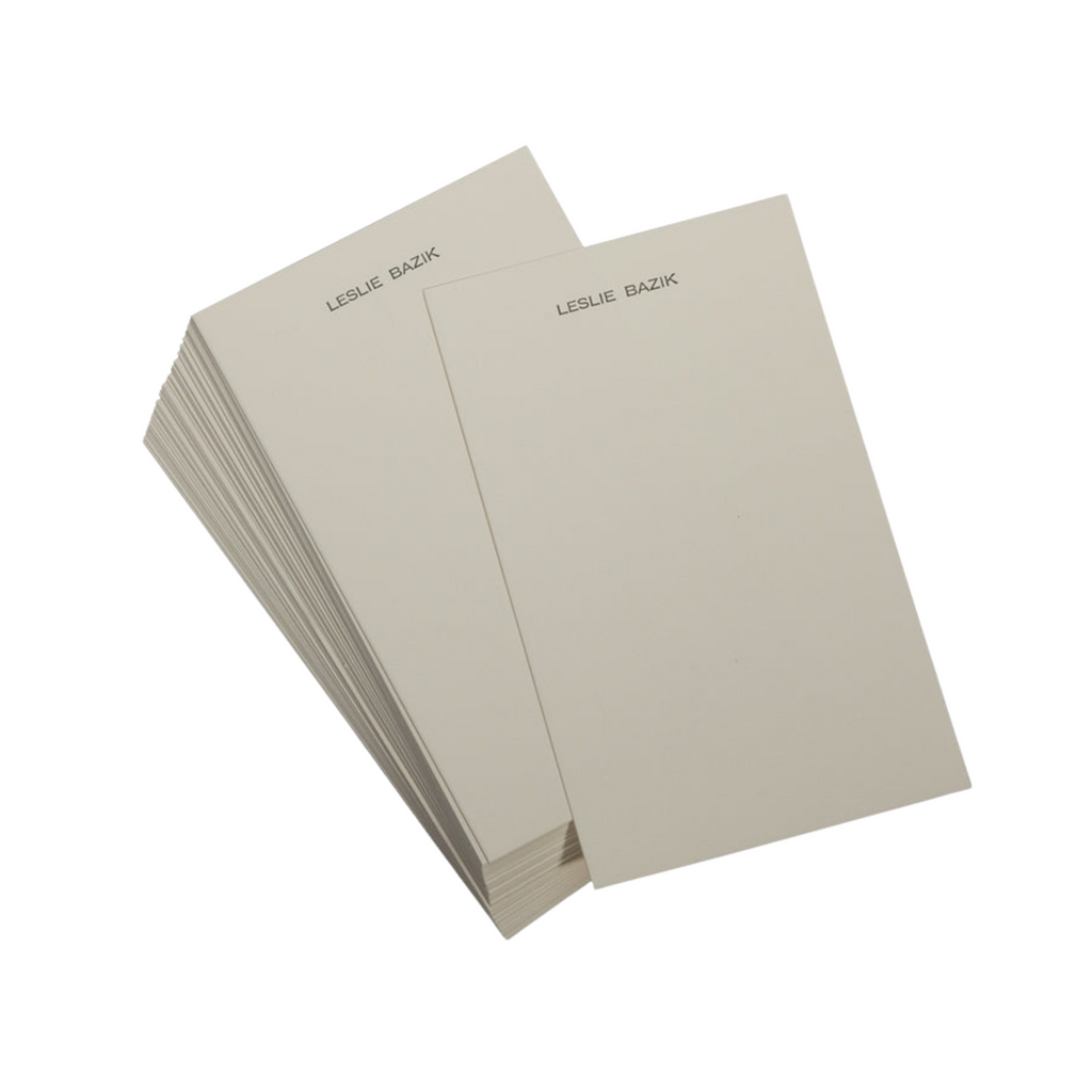 Letterpress Personalized Jotter Cards Refills  The Well Appointed House