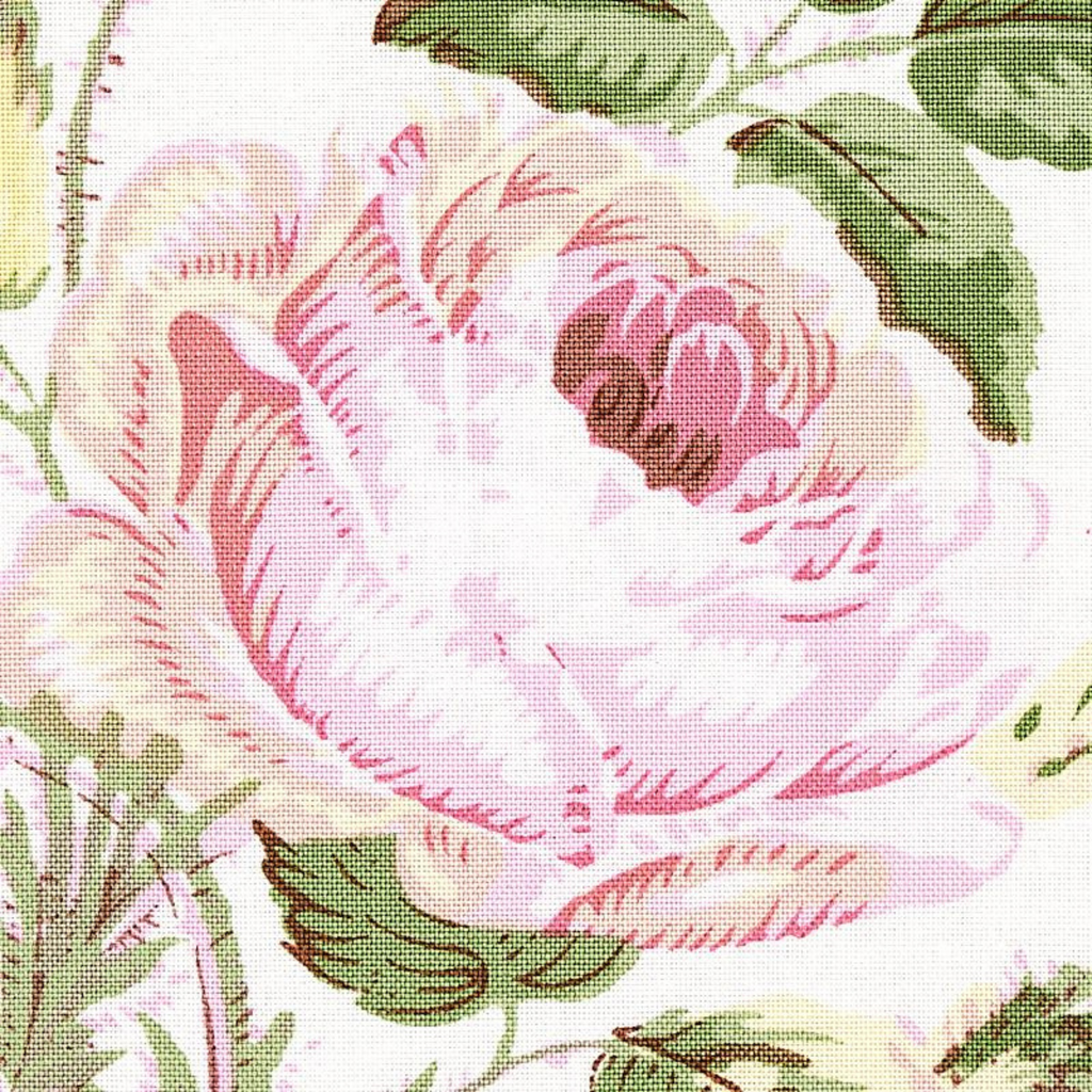 Loudon Rose Wallpaper in Blush - The Well Appointed House