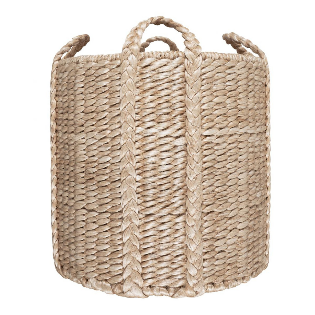 Lubid Abaca Basket in Light Natural - The Well Appointed House