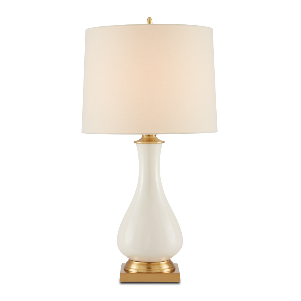 Lynton Cream Table Lamp - The Well Appointed House