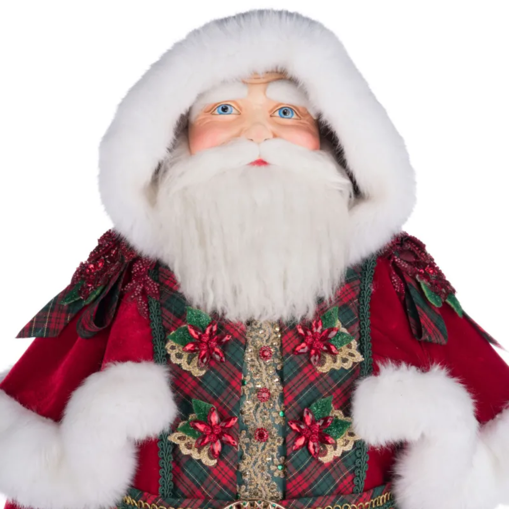 Christopher Magic Santa Doll Christmas Decoration - The Well Appointed House