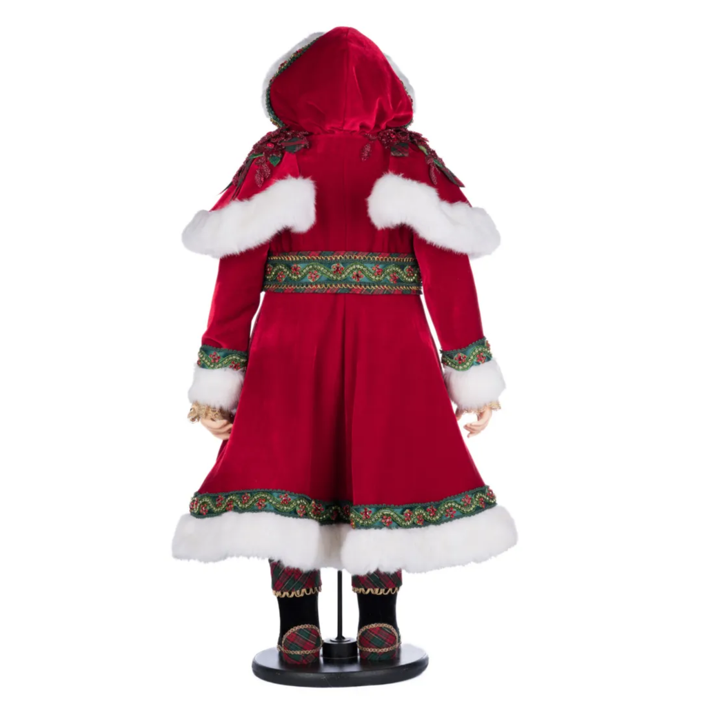 Christopher Magic Santa Doll Christmas Decoration - The Well Appointed House