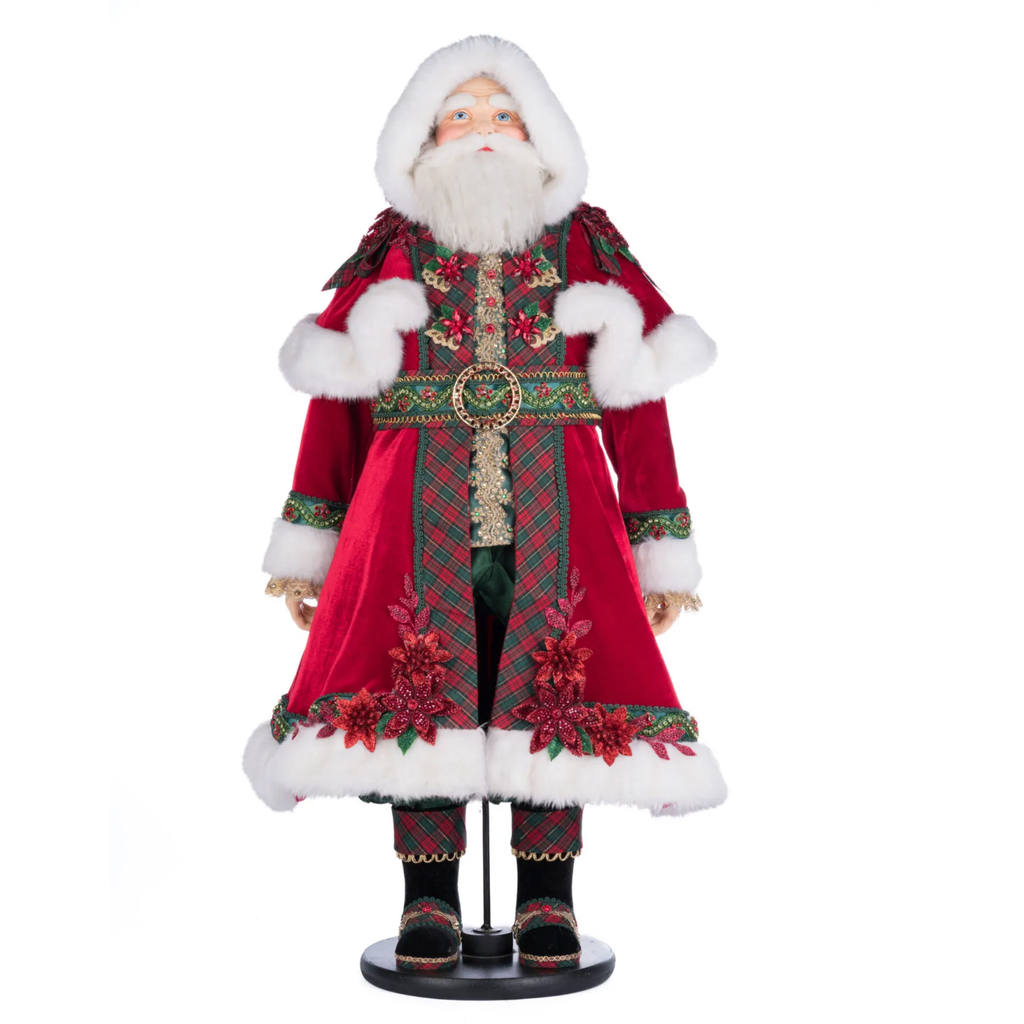 Christopher Magic Santa Doll Christmas Decoration - The Well Appointed House