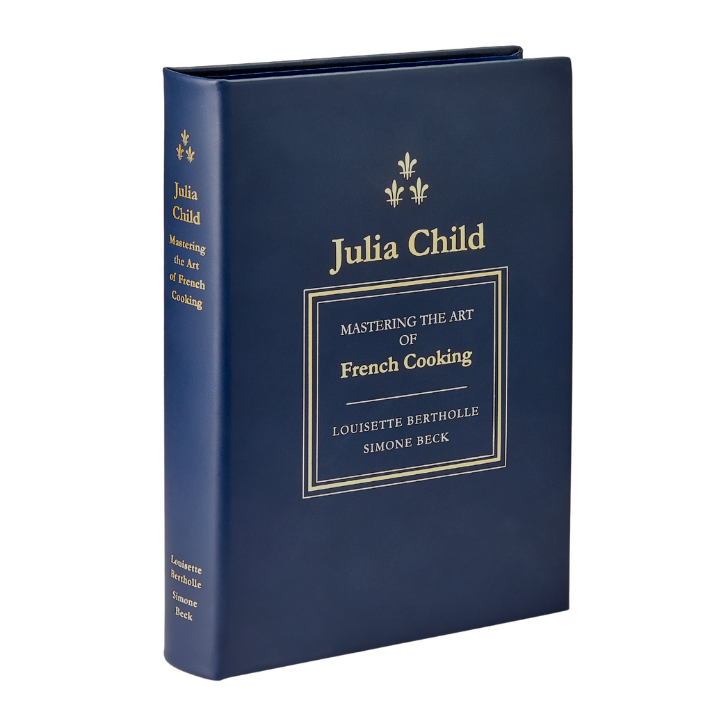 Personalize Julia Child Bonded Leather Book  The Well Appointed House