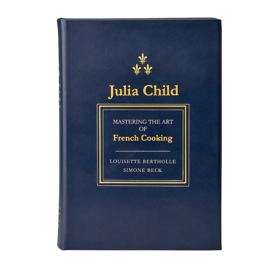 Personalize Julia Child Bonded Leather Book  The Well Appointed House