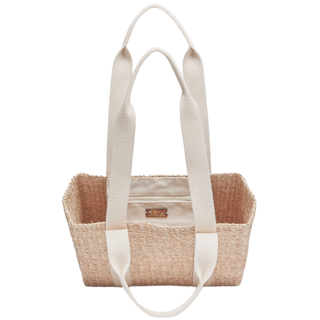 Mini Cherry Straw Tote Bag in Natural - The Well Appointed House