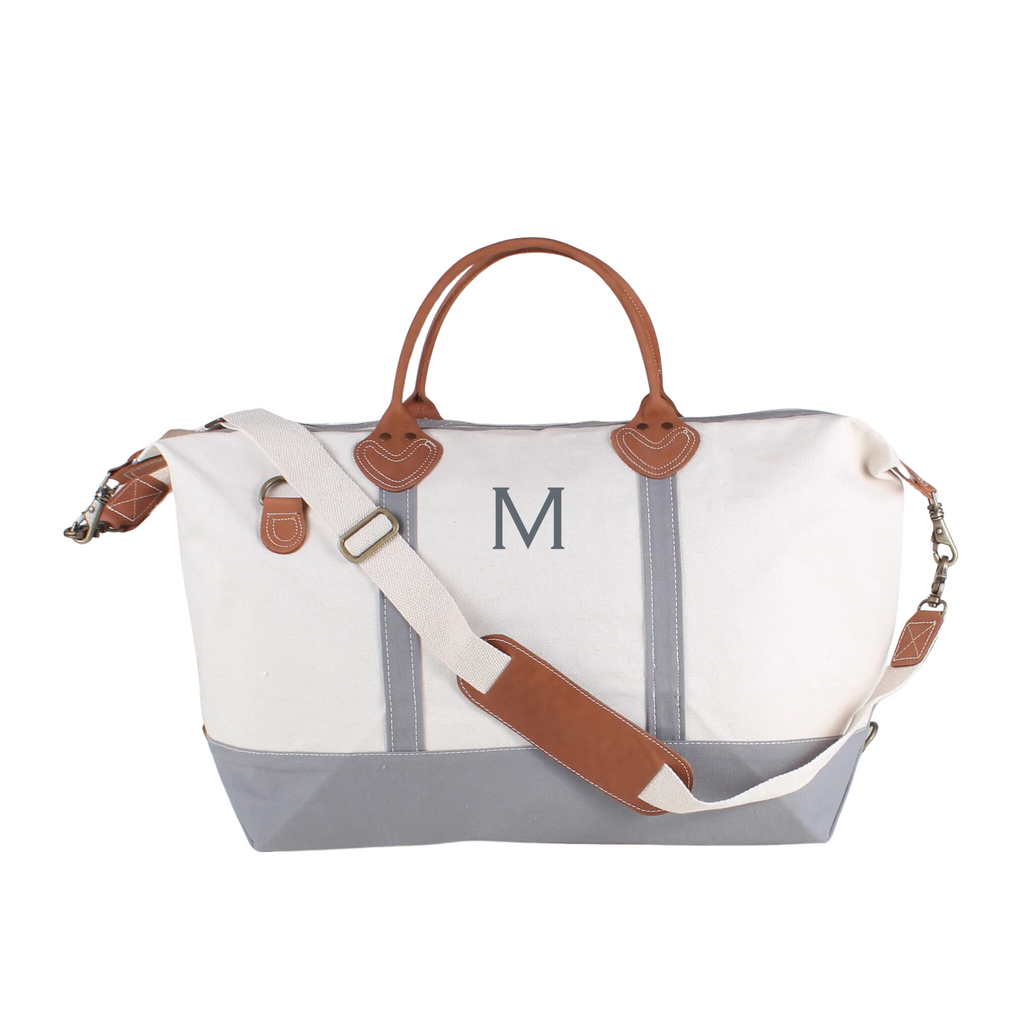 Monogrammed Weekender Duffel - The Well Appointed House